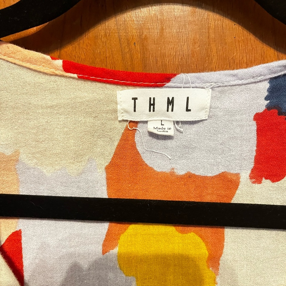 THML Multicolor Ruffle Sleeveless Top - Picture 3 of 4